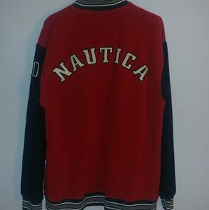 Vintage nautica varsity jacket